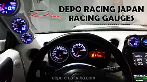 Racing Gauges 52mm WS 4 BAR Mechanical Turbo Meter Japan Auto Gauge Depo Racing Boost Gauge