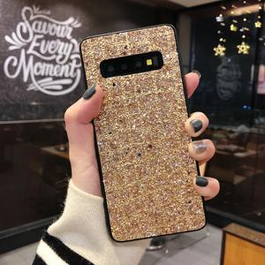 Simple Pour <span class=keywords><strong>Samsung</strong></span> <span class=keywords><strong>Galaxy</strong></span> S10 Cas Paillettes Perceuse Grille En Silicone dur Couverture de Téléphone Pour <span class=keywords><strong>Samsung</strong></span> S10E S10 Lite Capa - Product Image 2