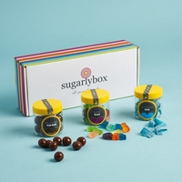 Yilucai – Boîte mensuelle abonnée Sugarly Box : Bonbons et chocolats (lot de 3) – Expédition recyclable, accepte la pelliculage mat