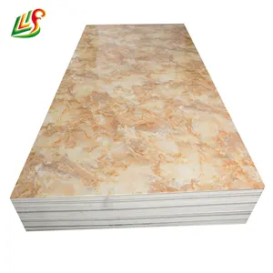 New Arrival Spc Tường Panel Cho Trang Trí Nội Thất Pvc Đá Cẩm Thạch Tấm