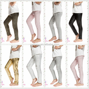 I più venduti bambini autunno inverno pantaloni della ragazza PU <span class=keywords><strong>leggings</strong></span> in <span class=keywords><strong>pelle</strong></span> <span class=keywords><strong>leggings</strong></span> con paillettes - Product Image 6