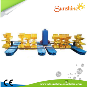 Camarones al por menor Estanque Solar Powered Rueda Paddle Aireador Aireador Agricultura - Product Image 3