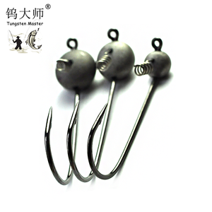 Tungsteno basso di pesca traballante swim bait jig heads - Product Image 4