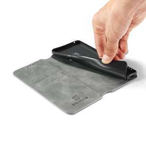 Étui de téléphone portable en peau d'agneau uni housse en cuir intelligent pour samsung <span class=keywords><strong>galaxy</strong></span> <span class=keywords><strong>S9</strong></span> s10 plus note 10 étuis à pochettes - Product Image 4