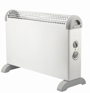 Nouveau style de radiateur électrique à convection en métal, portable, sur pied, 1800W, à économie d'énergie, télécommandé et réglable - Product Image 1