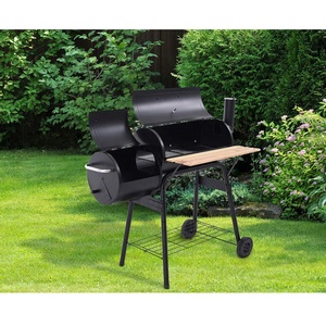 Barbecue extérieur au <span class=keywords><strong>charbon</strong></span> de <span class=keywords><strong>bois</strong></span>, foyer de barbecue, cuisinière à viande de patio, fumoir - Product Image 6
