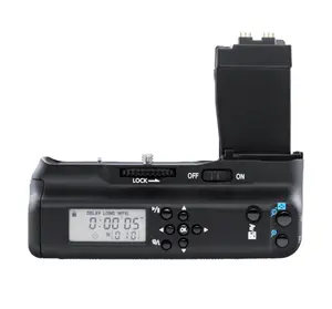 MK-550DL LCD Hẹn Giờ Battery Grip Chủ Cho 550D 600D 650D 700D / Rebel T2i T3i T4i T5i