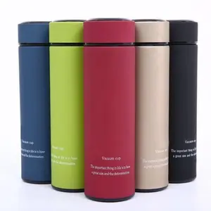 500Ml Leven Vacuüm Cup Double Wall Rvs Insulated Vacuum Thermoskan Tumbler Cup