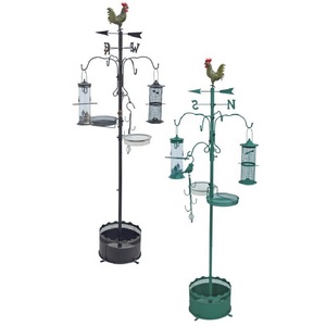 2019 Phổ Biến 4 Cánh Tay Cây Trồng Đứng Thép Treo Trồng Với 4 <span class=keywords><strong>Coco</strong></span> Lót Nhà Máy Treo Giỏ Chủ Chậu Hộp Carton - Product Image 4