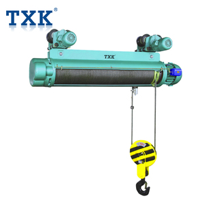 TXK 12,5 toneladas CD monorraíl 3 Fase Motor de la cuerda de alambre de elevación polipasto eléctrico - Product Image 4