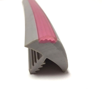 Pita T Molded Vinyl PVC dengan Ketebalan 0,4-3mm dan Finishing Mengkilap untuk Lis Pinggir Meja Furnitur