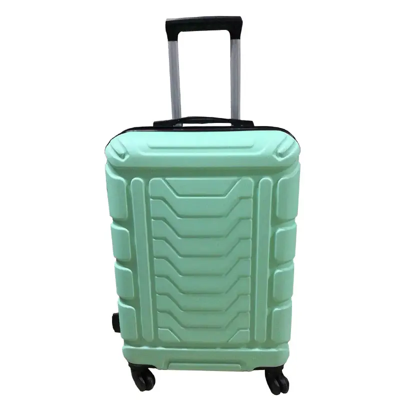 העיצוב החדש ביותר לשאת על מזוודות גלגלים מתגלגלים תיק נסיעות לוגו מותאם אישית מזוודת עגלת abs מחשב סט מזוודות קשיח