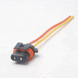 18AWG Kabel 15Cm 2 Pin Pengaman Kawat, Konektor Pigtail Tahan Air - Product Image 2