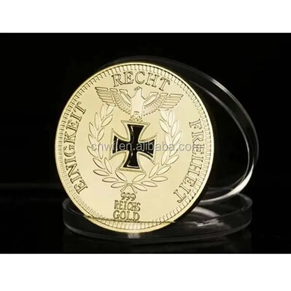 Wanfeng de ventas caliente personalizado monedas conmemorativas/monedas