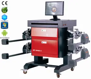 CCD 4 wheel alignment machine high precision bluetooth wheel aligner system with remote controller