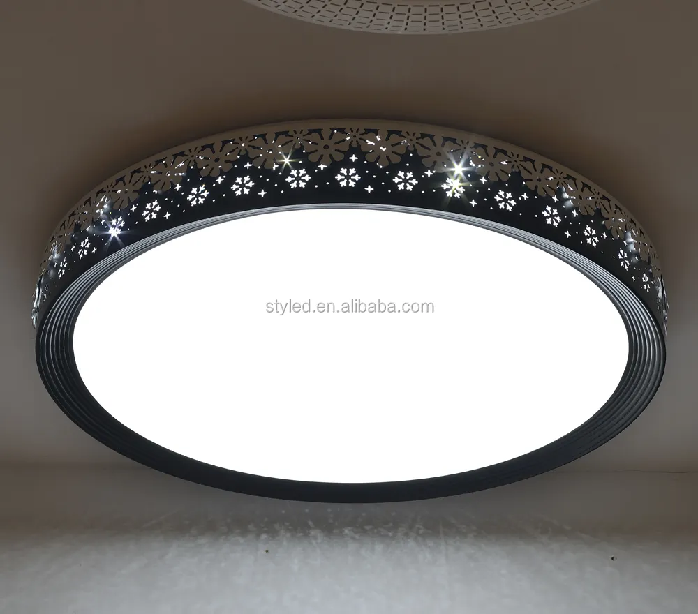 plafon led round three color changing led ceiling light for living room