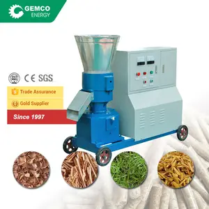 electric motor pellet grinder for agri wasterice rice straw pellet making machine