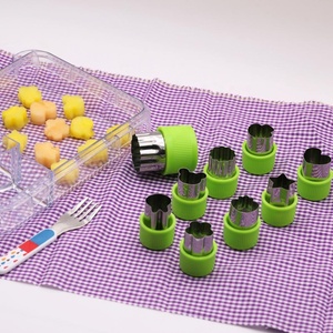 9 Chiếc Máy Cắt Rau Bằng Thép Không Gỉ Hình Dạng Đặt <span class=keywords><strong>Mini</strong></span> Pie Fruit Và <span class=keywords><strong>Cookie</strong></span> Tem Khuôn - Product Image 3