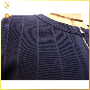 Zipper up nouveau design belle chandail nom <span class=keywords><strong>marque</strong></span> cardigan chandail - Product Image 4