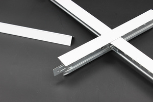 Main tee runner t bar suspended ceiling grid light steel keel <strong>carrying</strong> <strong>channel</strong> in australia - Product Image 3