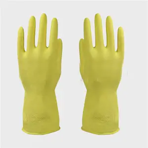 I-Glove lavaggio guanto impermeabile giallo lavastoviglie gomma pulizia cucina lattice guanto domestico