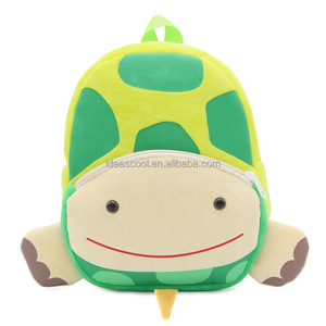 Jardín de Infantes de dibujos animados bolso animal lindo niños mochila tortuga en forma de bolsa de la escuela - Product Image 2