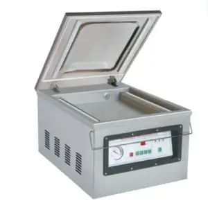 Rvs 304 Keuken Tafel Top Gas Beluchting Vacuüm Verpakkingsmachine Voor Voedsel Dz400 Dz260 Food Vacuum Sealer Machine