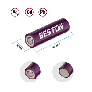 <span class=keywords><strong>Beston</strong></span> ชิ้น/แพ็คแบน4ด้าน3.7V 2600mAh 30A อัตราการคายประจุสูง ICR18650แบตเตอรี่ลิเธียมแบบชาร์จไฟได้สำหรับไฟ LED - Product Image 2