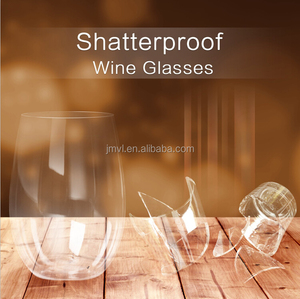 Copas de vino, eseoe irrompible shatterproof reutilizables vino de lujo, vino (16 oz) - Product Image 5