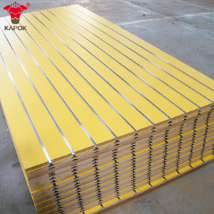 Kapok Panel 15Mm, 16Mm, 18Mm 25Mm Mdf Melamine Khe Ban Sử Dụng Slatwall Panels - Product Image 2