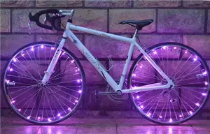 Neue led fahrrad rad licht programm führte fahrrad-rad speichen