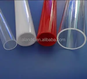 opal white square PMMA acrylic plexiglass tube