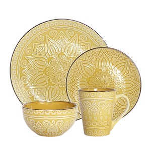 4 набора модной легкой и реактивной посуды - Product Image 3