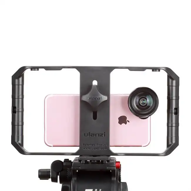 Ulanzi-stabilisateur de caméra U Rig Pro pour Smartphone, support de montage sur trépied pour appareil vidéo