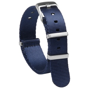 Cinturino <span class=keywords><strong>per</strong></span> <span class=keywords><strong>orologio</strong></span> da polso monocromatico cinturino <span class=keywords><strong>per</strong></span> <span class=keywords><strong>orologio</strong></span> in Nylon cinture <span class=keywords><strong>per</strong></span> orologi con <span class=keywords><strong>cintura</strong></span> di sicurezza con Hardware 304L SS di buona qualità - Product Image 3