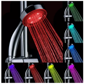 Bathroom LED 7 Colors Changing Hand <strong>Shower</strong> Head Multicolor <strong>Light</strong> up <strong>Shower</strong> - Product Image 2