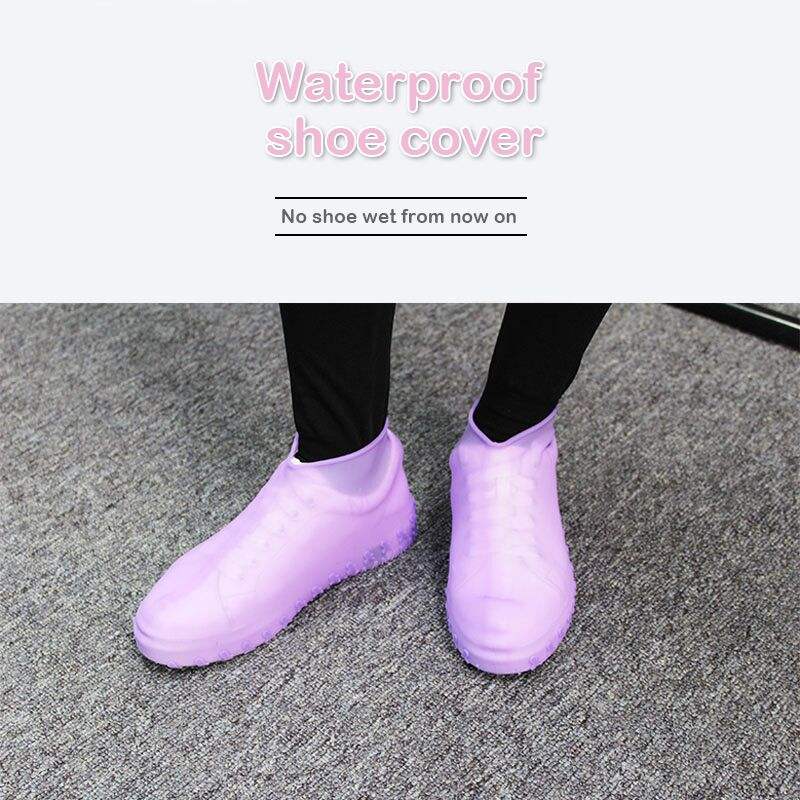 Copriscarpe Impermeabili Neri - Riutilizzabili, Antiscivolo, Unisex - Foto 3