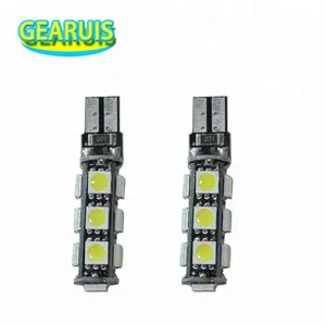 W5W T10 canbus 13 smd 5050 led hatasız 13 smd 13 led 3 cips 168 194 501 araba mesafesi ışık beyaz mavi sarı yeşil dc 12v