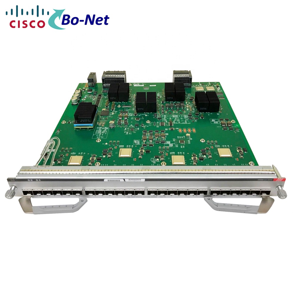 Cisco C9400-LC-24XS = 9400 серии 24-портовый 10 Gigabit Ethernet SFP + модуль