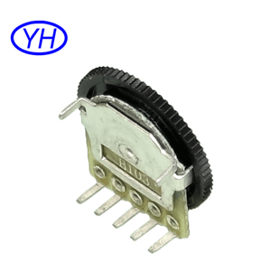 Free Samples Carbon Film 7 pins 10mm thumbwheel driving potentiometer swivel - Product Image 3