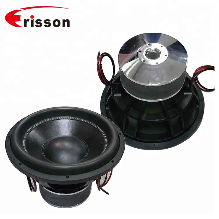 ERISSON RMS 2オーム2000ワットCar Audio Subwoofer 15インチSubwooferスピーカー