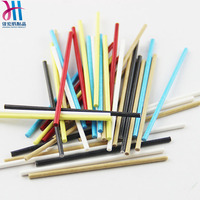 Bâton Long en papier biodégradables, pièces, pour la fabrication de tiges Q, coton-tige