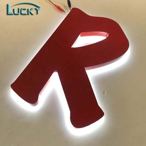 Bellissimo Logo Retroilluminato a LED Personalizzato Lettere 3D Logo Aziendale <span class=keywords><strong>Alfabeto</strong></span> LED - Product Image 4