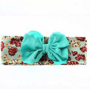 Bebé naranja Boho headwrap con desordenado arco superior nudo turbante pañuelo cabeza envoltura para bebé regalo de cumpleaños - Product Image 1