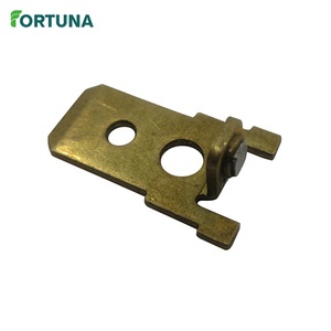 Bornes à languette Faston OEM, plaquées étain, contact électrique, soudure PCB, ressort pour applications automobiles, fabriquées en laiton, aluminium, cuivre - Product Image 4