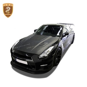 Adatto per kit carrozzeria <span class=keywords><strong>Nissan</strong></span> <span class=keywords><strong>GTR</strong></span> R35 ricambi auto stile RZ - Product Image 3