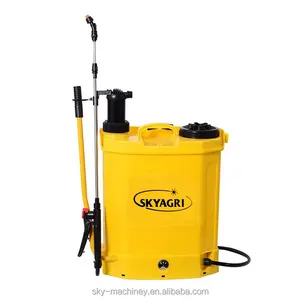 16l battery and manual 2 in 1 agricultural spray pump portable electric power sprayer