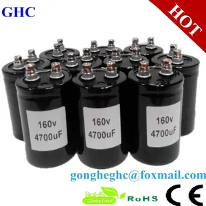 Capacitor para filtro para 4700uf condensador 160v capacitor