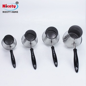Pentola per Riscaldare Salse e Burro, Caffettiera Turca in Acciaio Inox con Impugnatura Sostenibile, Utensili per Caffè e Tè - Product Image 4