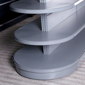 <strong>New</strong> Design <strong>Metal</strong> Round Ending <strong>Shelf</strong> European <strong>Style</strong> Supermarket <strong>Shelf</strong> - Product Image 4